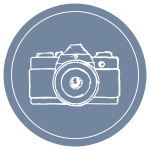 Camera Icon with Transparent Background